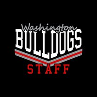 Washington Bulldogs Staff CA Ladies Perfect V-Neck