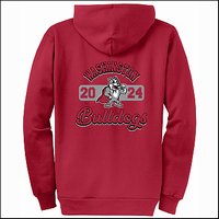 Washington Elem CA Full Zip Hooded Sweatshirt - Des. B