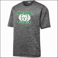 West School Glencoe - Electric Heather Dri-Fit- Des B