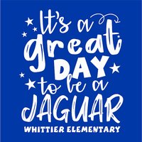 Whittier Elementary Short Sleeve T-shirt - Des. D