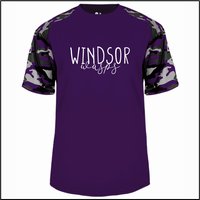 Windsor Elementary Camo Sleeve Performance Tee - Des. B