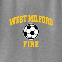 WM Fire Soccer Full Zip Hooded Sweatshirt