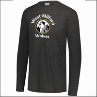 WM Wolves Soccer  Tri-Blend Long Sleeve T-Shirt