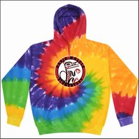 Wolfle Elementary Tie Dye Hooded Sweatshirt