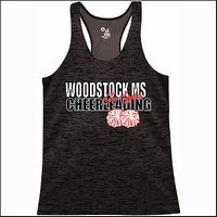 Woodstock Cheer Ladies Tonal Blend Tank