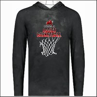 Woodstock Basketball Hooded Long Sleeve Tee