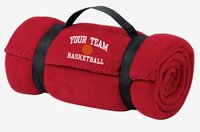 Your Team Red Fleece Blanket