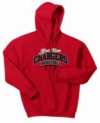 Your Team Red Hooded Sweatshirt